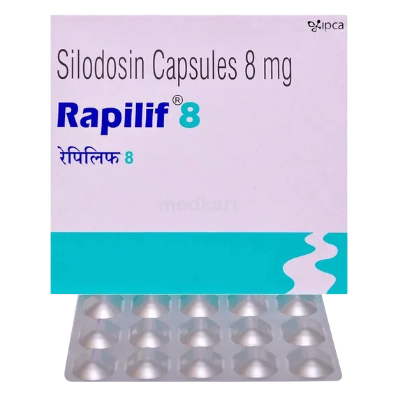 rapilif 8mg capsule 15's
